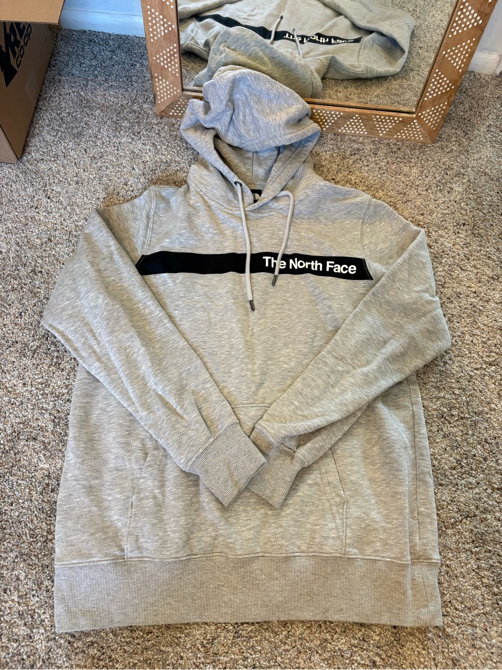 The North Face Women's Grey Hoodie